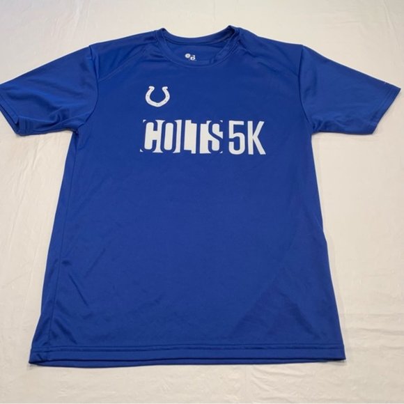 NFL Indianapolis Colts 5K Badger Sportswear Short Sleeve T Shirt Men’s Small - Picture 1 of 10